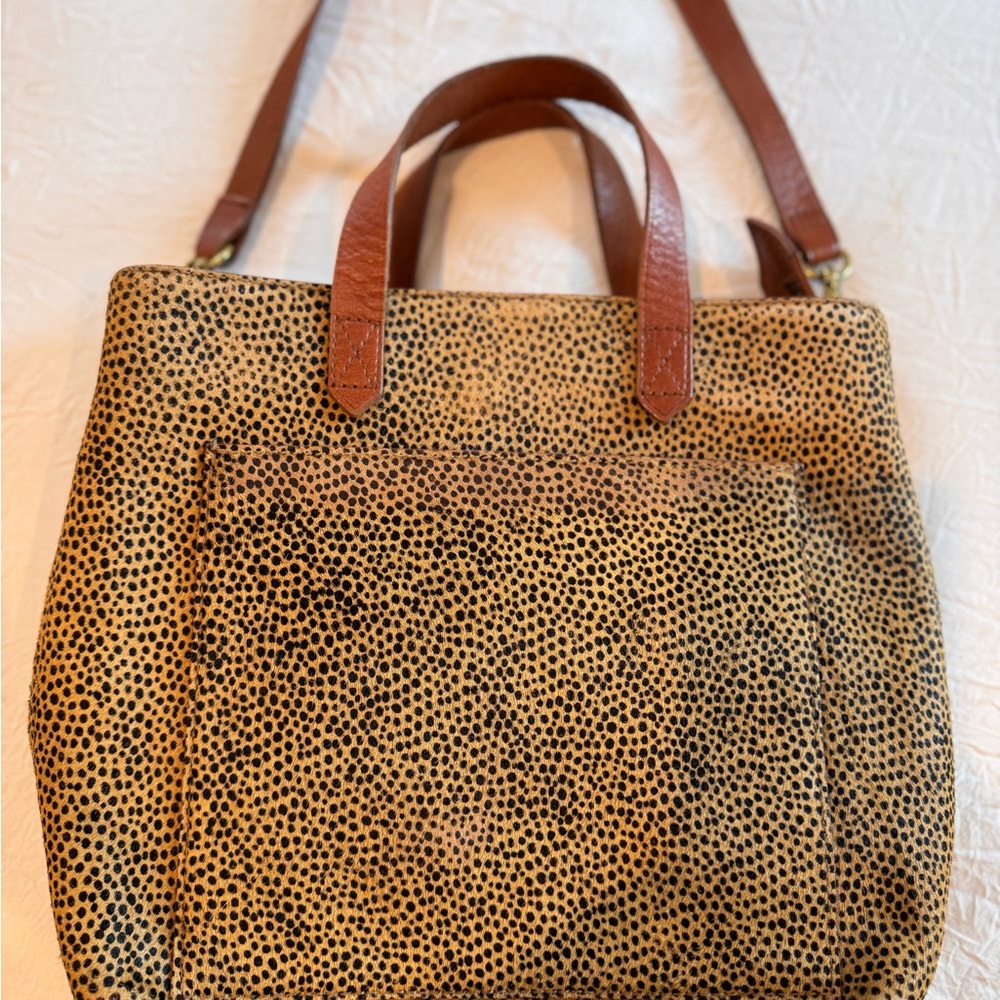 Madewell Spotted calfhair Handbag